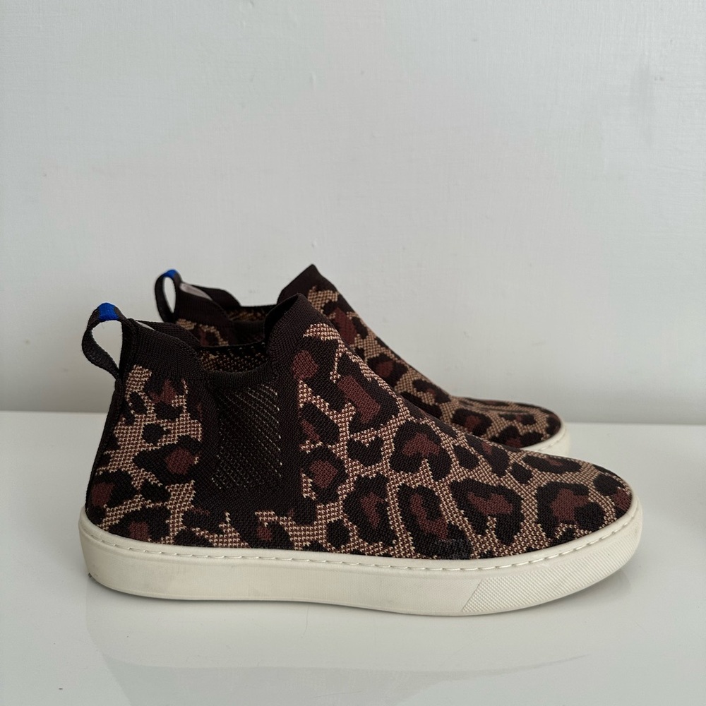 Rothy’s The Chelsea in Wildcat Leopard Women’s Size 8 - Picture 3 of 16